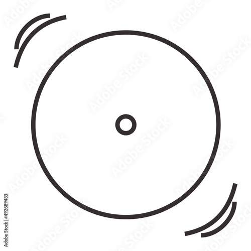 music, icon, speaker, cd, disc, bugle, electronic