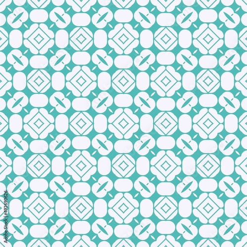 flat ornament line pattern design