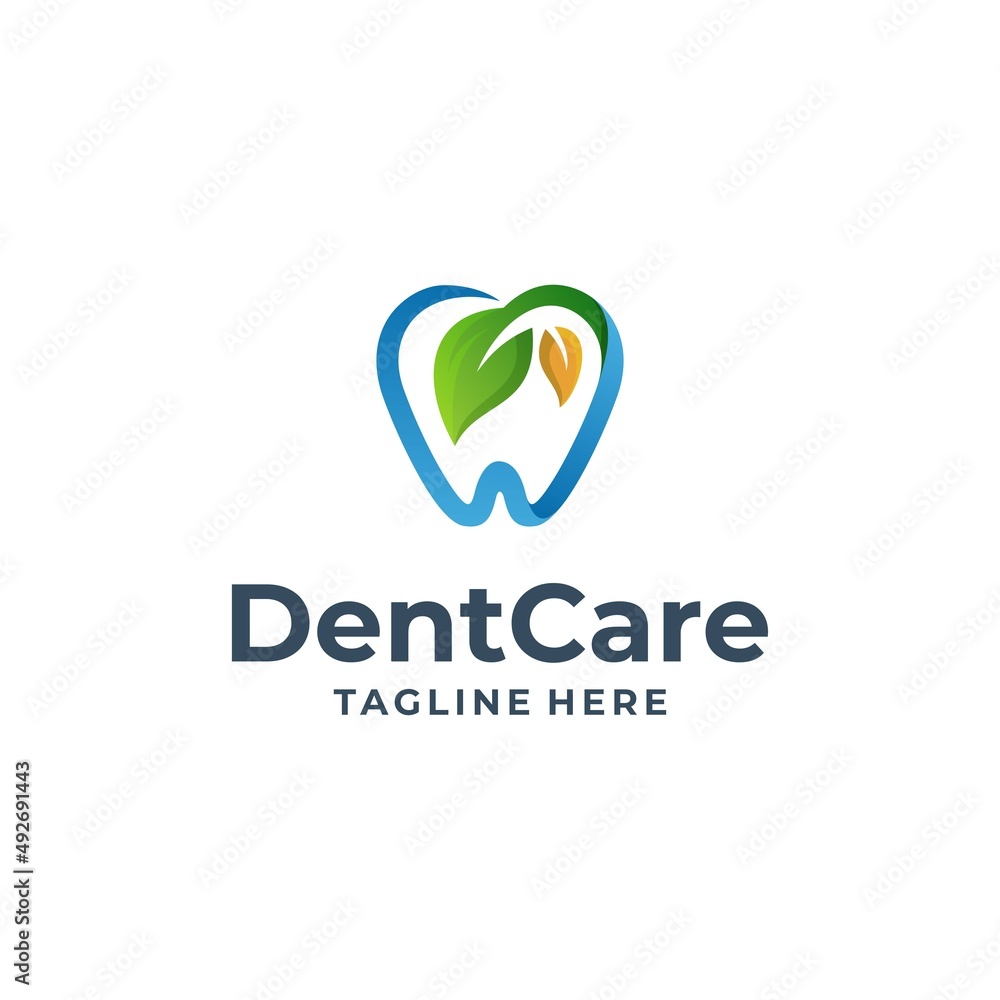 Dental Care logo design, medical clinic vector illustration Dental Care logo design, medical clinic vector illustration
