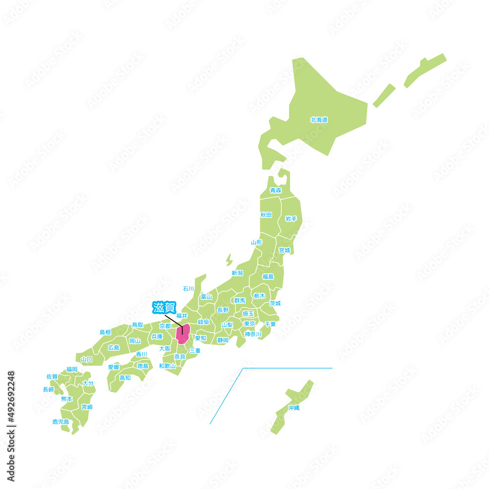 滋賀県　地図