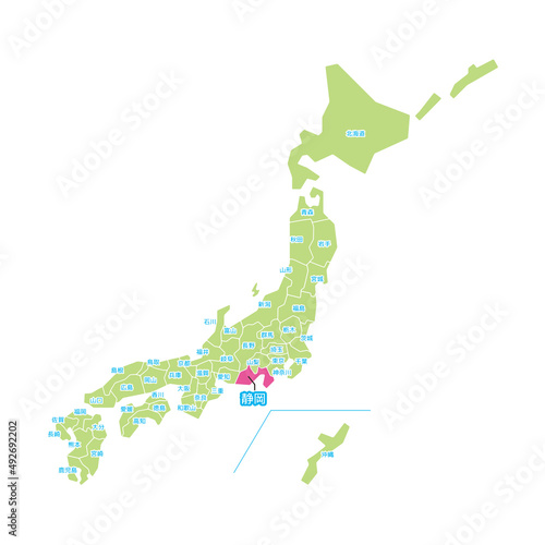 静岡県 地図