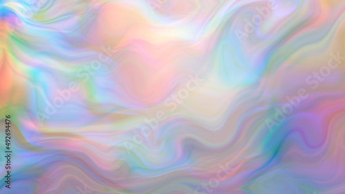 Abstract mother-of-pearl iridescent texture background. photo