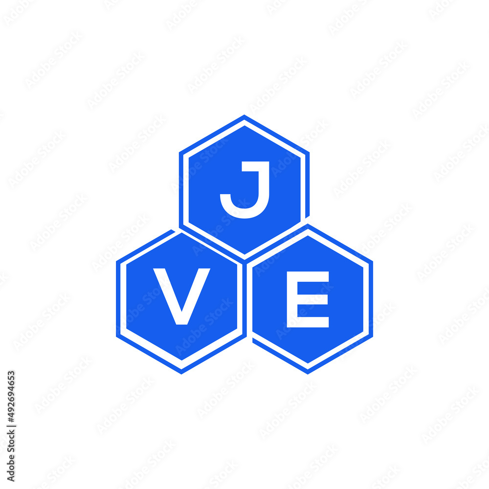 JVE letter logo design on White background. JVE creative initials letter logo concept. JVE letter design. JVE letter logo design on White background. JVE creative initials letter logo concept. JVE letter design.