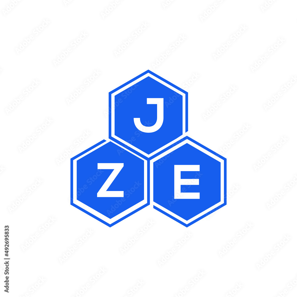 JZE letter logo design on White background. JZE creative initials letter logo concept. JZE letter design. JZE letter logo design on White background. JZE creative initials letter logo concept. JZE letter design.
