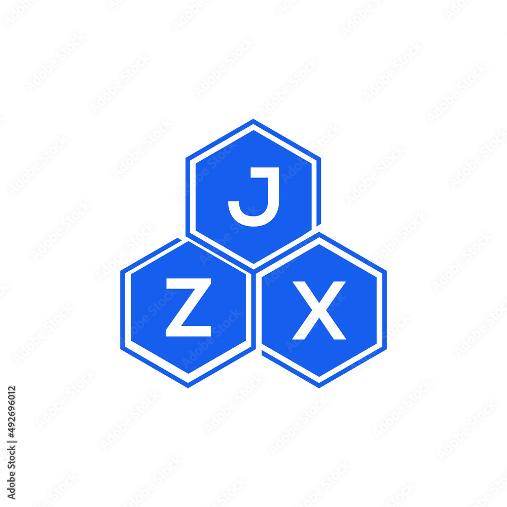 JZX letter logo design on White background. JZX creative initials letter logo concept. JZX letter design. JZX letter logo design on White background. JZX creative initials letter logo concept. JZX letter design.