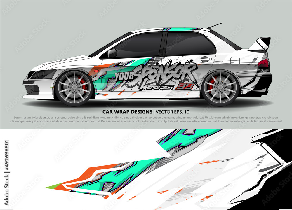 car wrap design. simple lines with abstract background vector concept for vehicle vinyl wrap and automotive decal livery
car wrap design. simple lines with abstract background vector concept for vehicle vinyl wrap and automotive decal livery