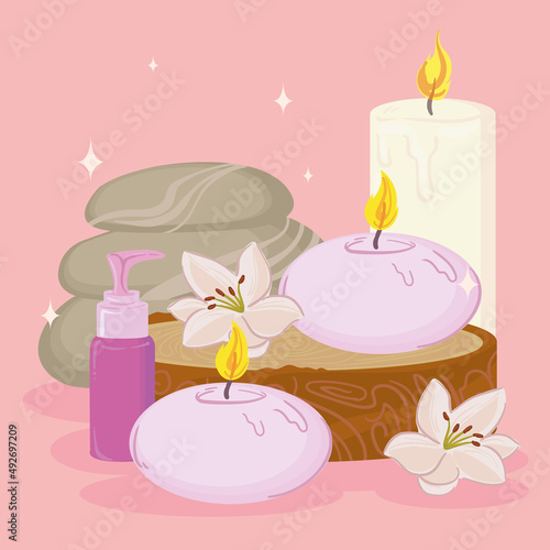 spa icons card