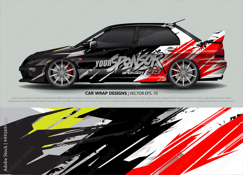 car wrap design. simple lines with abstract background vector concept for vehicle vinyl wrap and automotive decal livery
car wrap design. simple lines with abstract background vector concept for vehicle vinyl wrap and automotive decal livery