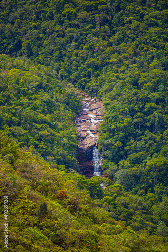 Wild mountains nature in brazil paradise photo