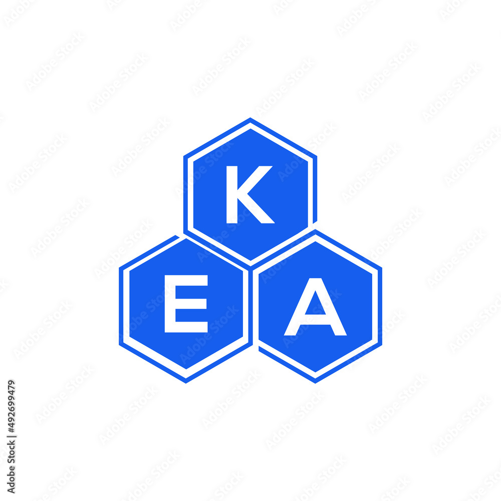 KEA letter logo design on White background. KEA creative initials letter logo concept. KEA letter design. KEA letter logo design on White background. KEA creative initials letter logo concept. KEA letter design.