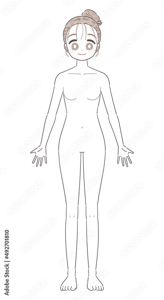 女の子 裸 全身 女の子 裸 全身