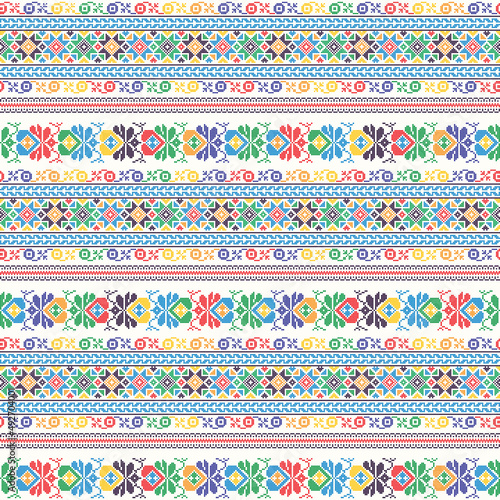 Ukrainian embroidery pattern 15