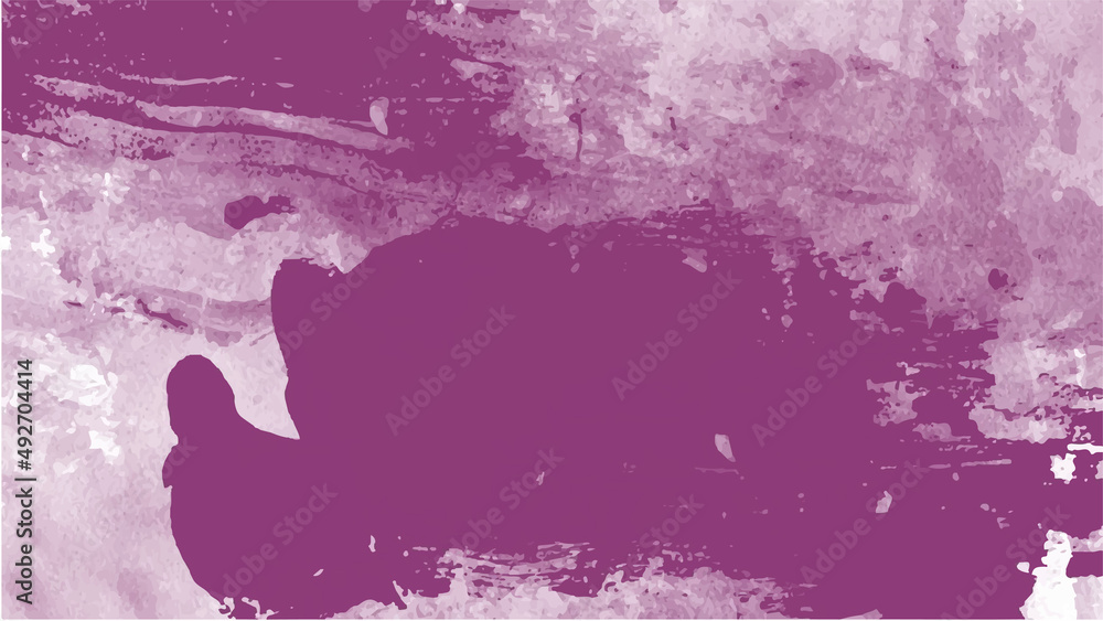Obraz premium Purple watercolor background for your design, watercolor background concept, vector.