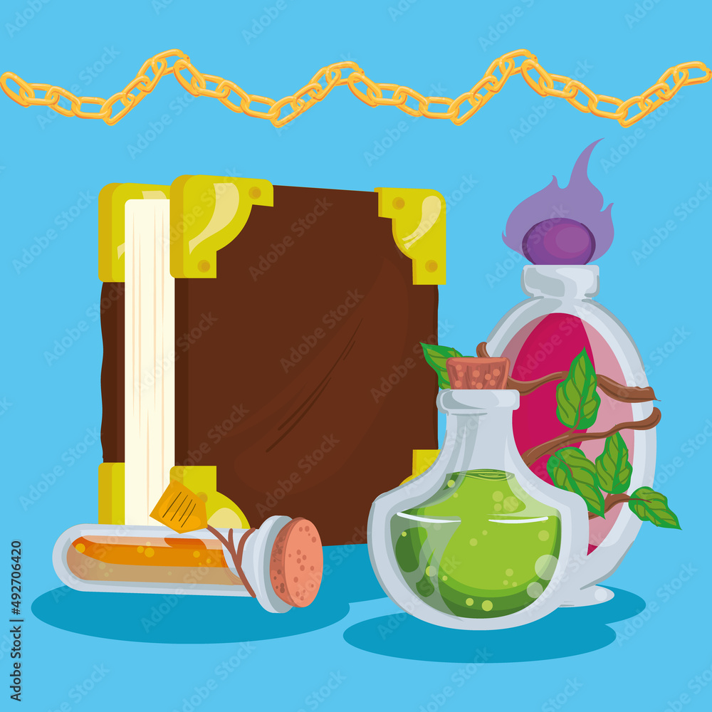 potions and book potions and book