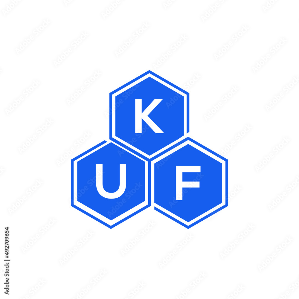 KUF letter logo design on White background. KUF creative initials letter logo concept. KUF letter design.
KUF letter logo design on White background. KUF creative initials letter logo concept. KUF letter design.