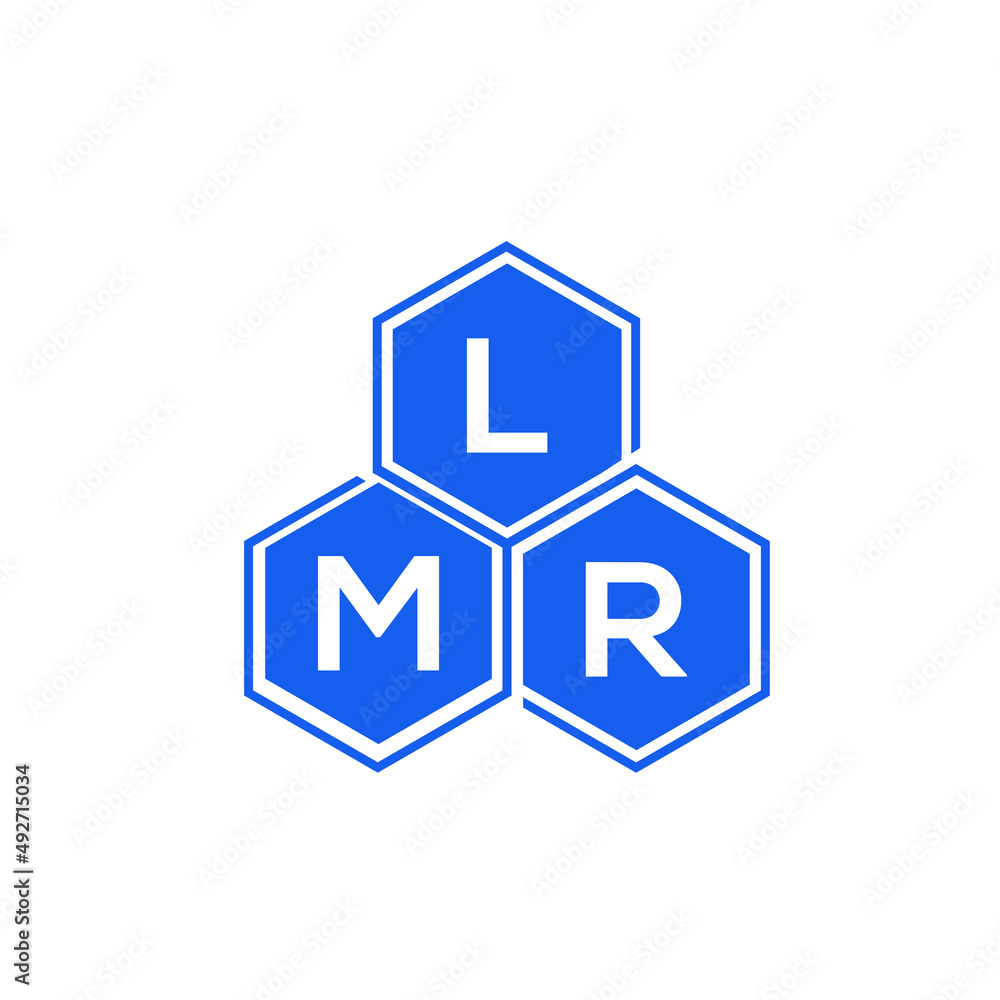LMR letter logo design on White background. LMR creative initials letter logo concept. LMR letter design. 