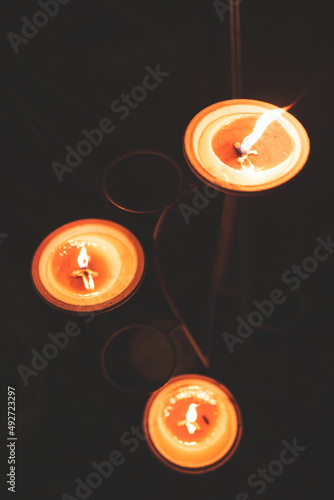 candle fire lamp decoration...