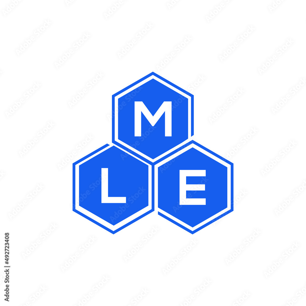 MLE letter logo design on White background. MLE creative initials letter logo concept. MLE letter design. MLE letter logo design on White background. MLE creative initials letter logo concept. MLE letter design.