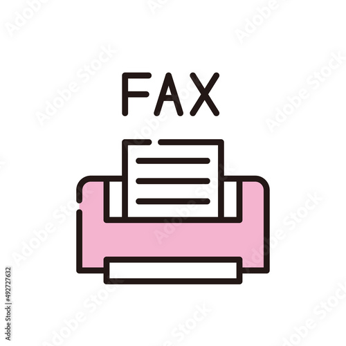 ファックス　アイコン