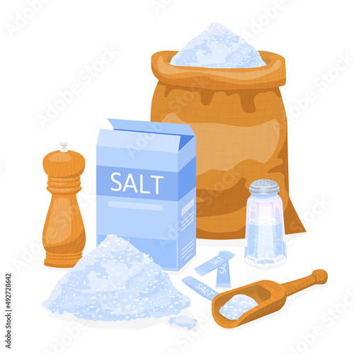 Sea Salt Flat Composition