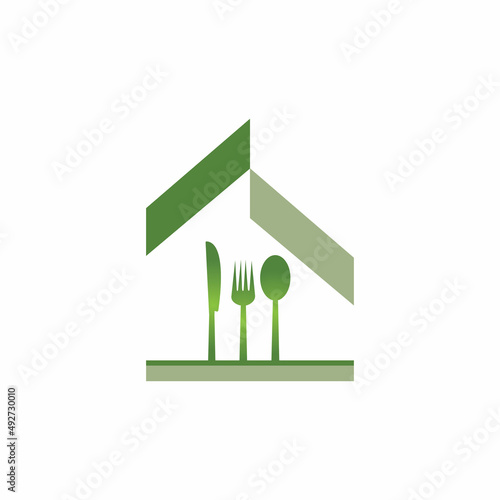 fork and spoon restaurant logo vector template Part 2