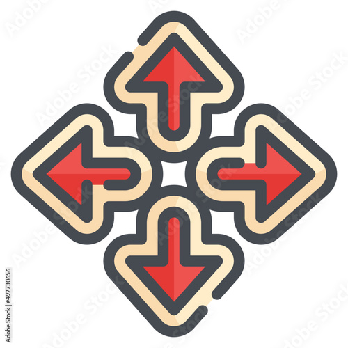 movement line icon