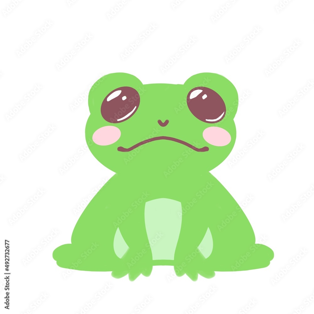 カエルのイラスト カエルのイラスト