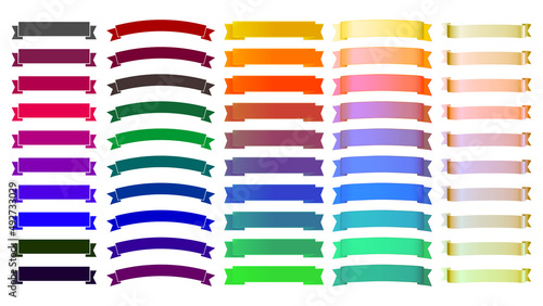 Simple ribbon frames