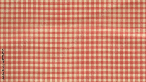 texture pink white plaid fabric real photo