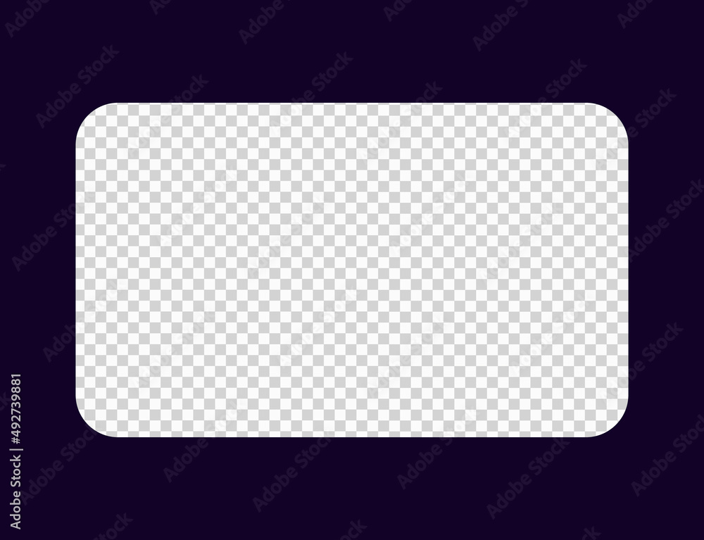 Old frame cinematic in retro style on transparent background. Vintage cinema movie strip vector illustration. Film border cinema design element