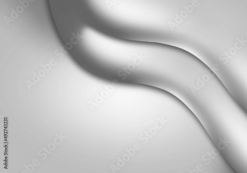 abstract silver background, fused metal