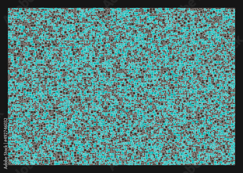 Offset Quads generative art background art illustration