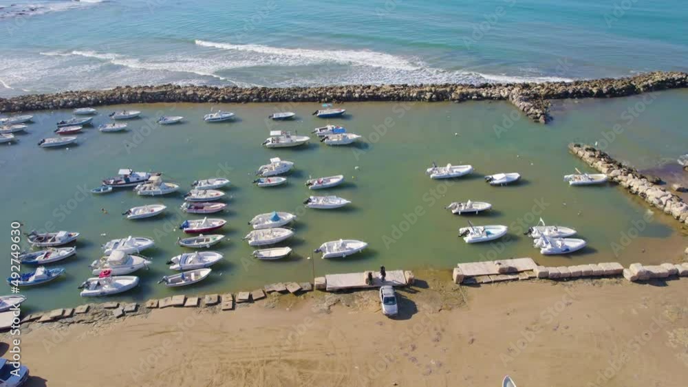 Aerial View of Punta Secca and Mediterranean Sea, Santa Croce Camerina, Ragusa, Sicily, Italy, Europe Aerial View of Punta Secca and Mediterranean Sea, Santa Croce Camerina, Ragusa, Sicily, Italy, Europe