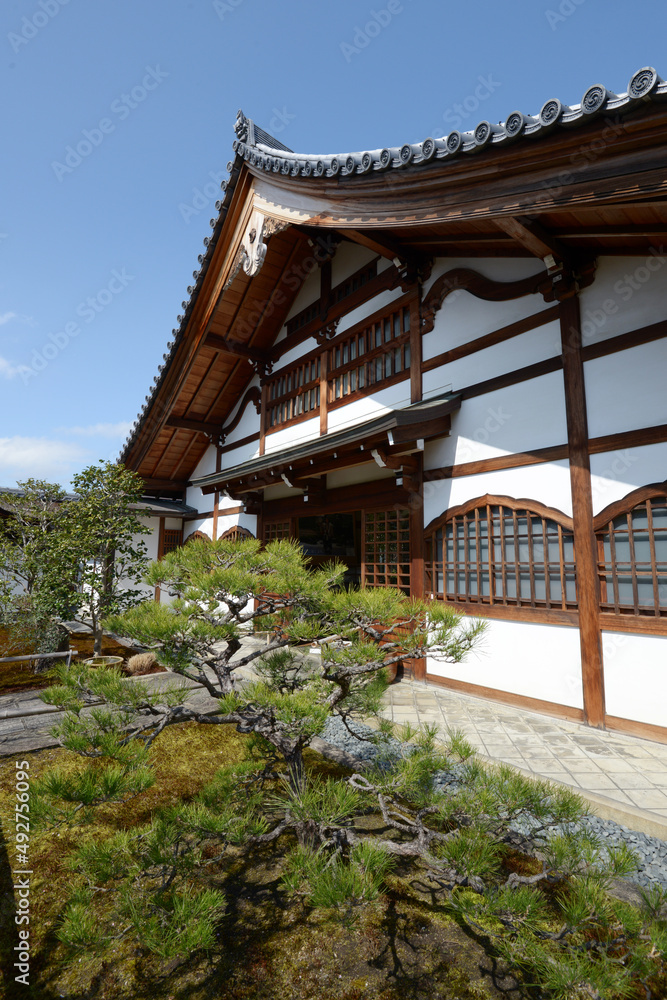 Fototapeta premium 大徳寺 興臨院 庫裏 京都市北区