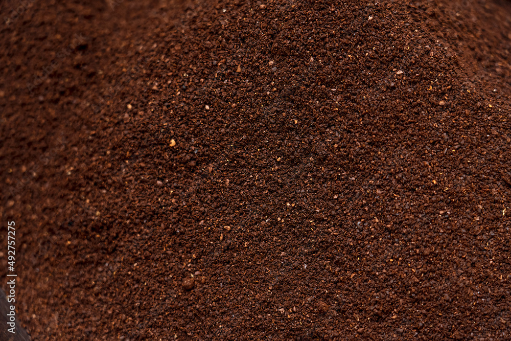 Coffee grind texture background. Coffee grind texture background.