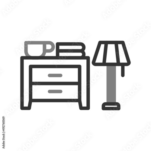 Cabinet lamp Icon