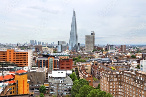 Southwark skyline in London UK photo
