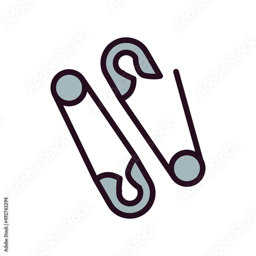 Safety Pin Icon