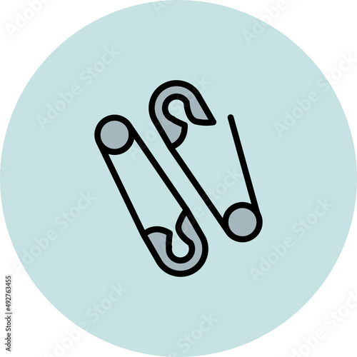 Safety Pin Icon