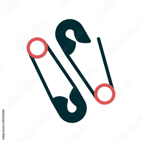 Safety Pin Icon