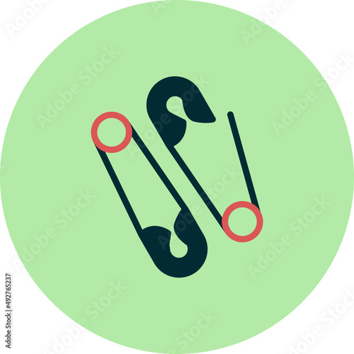 Safety Pin Icon