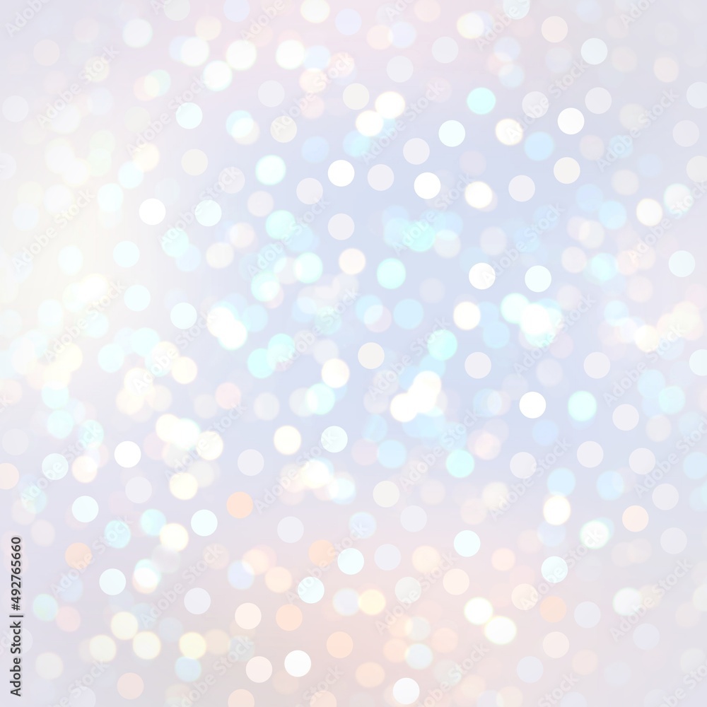 Brilliance bokeh pastel blue pink color. Light airy glittering texture.