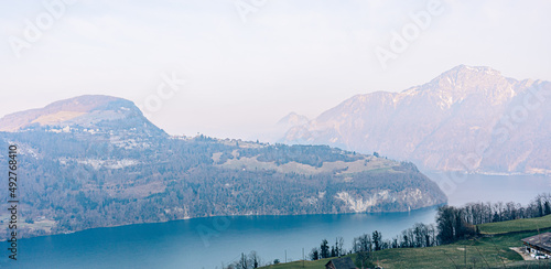 Flumserberg: Skiers, snowboarders, carvers, families all enjoy their time on the ski runs of winter sports resort located directly above Lake Walen. 65 km of perfectly groomed slopes invite you photo