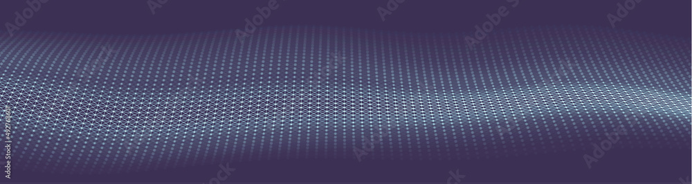 Technology background vector illustration. Digital blue web banner. Sound waves and motion waves. Technology background vector illustration. Digital blue web banner. Sound waves and motion waves.