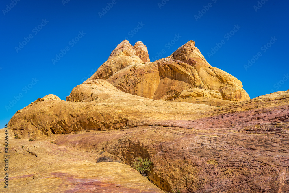 Fototapeta premium Colorful Eroded Mountain