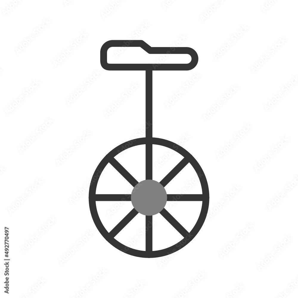 Monocycle Icon Monocycle Icon