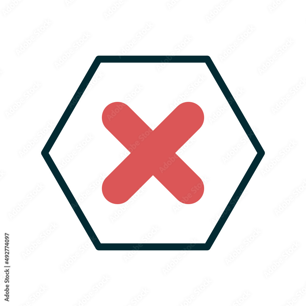 Obraz premium Delete Icon