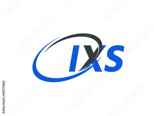 IXS letter creative modern elegant swoosh logo design Free Download IXS letter creative modern elegant swoosh logo design - GFXLoad