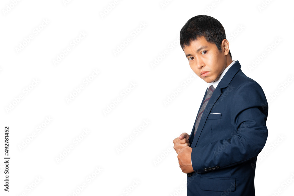 Portrait of businessman in suit. Human emotion face expression concept. Portrait of businessman in suit. Human emotion face expression concept.