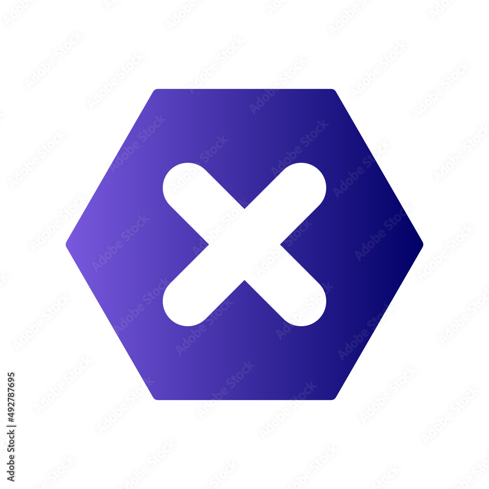 Obraz premium Delete Icon